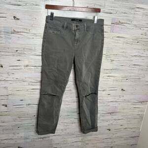 J. Brand Skinny Leg  Gray Silver Fox Jeans size 29